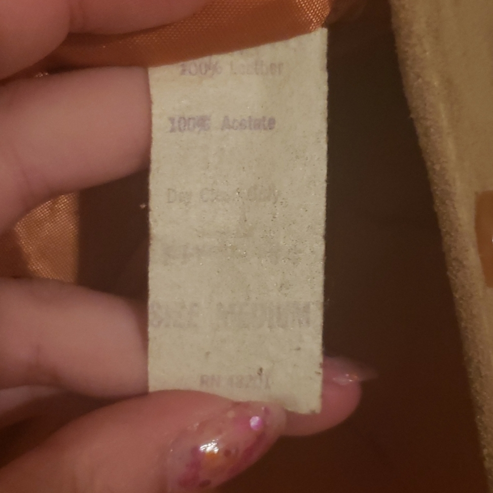 1970's Leather/Suede Vest - Picture 4 of 4